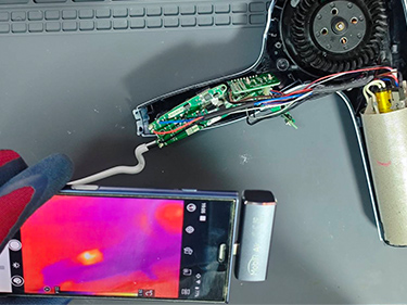 サーモグラフィによる発熱診断